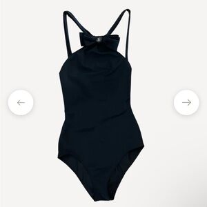 Chanel bow bodysuit